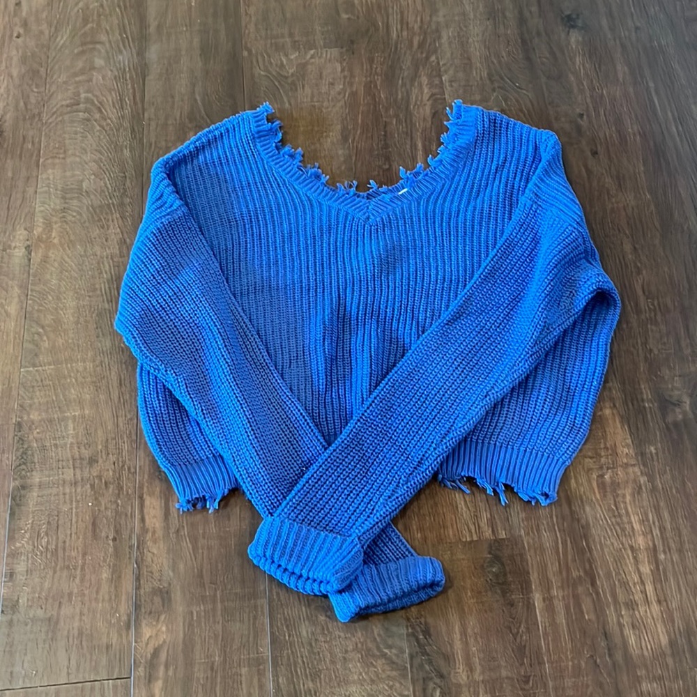 Moon & Madison Royal Blue Sweater